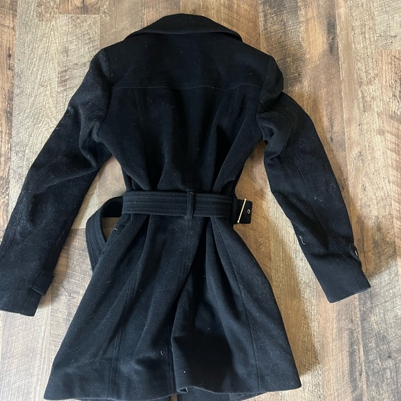 Michael Kors Elegant Black Women's Coat Size Small - Picture 4 of 4